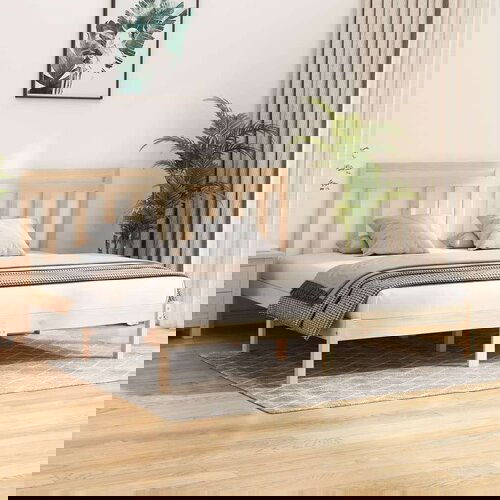  Za krevet od masivnog drva 200 x 200 cm Slike