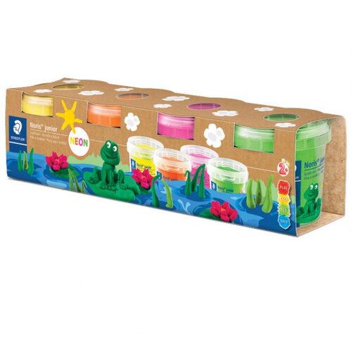  PLASTELIN 4BOJEX130G U ČA&amp;Scaron;ICI STAEDTLER 813F SLE NEON SORT Slike