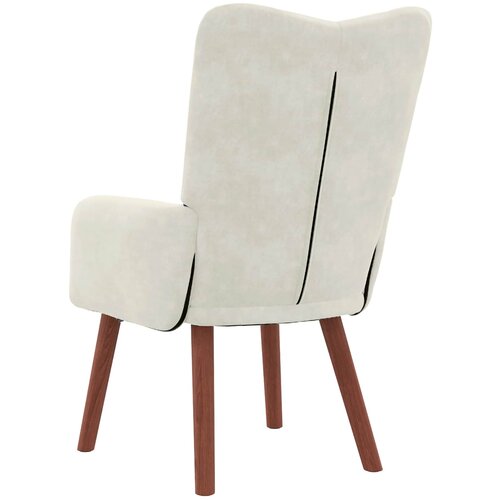  Fotelja Krema 63 x 67 x 94 cm Bar&amp;scaron;un Slike