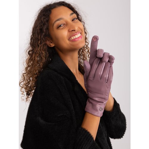 Wool Fashion Italia Gloves-AT-RK-239801.11-purple Slike