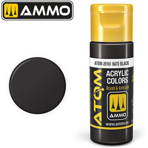 AMMO by MIG Jimenez Ammo ATOM Color NATO Black (NATO crna boja) - ATOM-20161 Slike