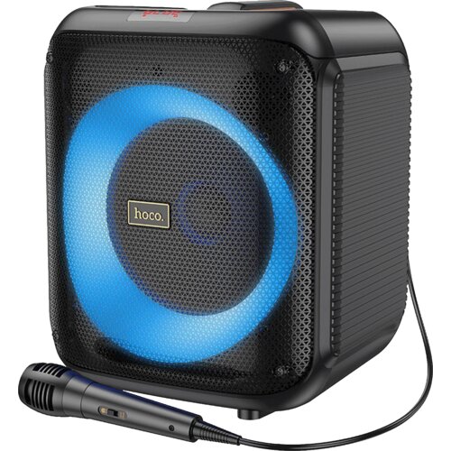 hoco. Hoco Zvučnik bežični sa mikrofonom, Bluetooth, RGB LED, 45W - HA1 , Crni Cijene