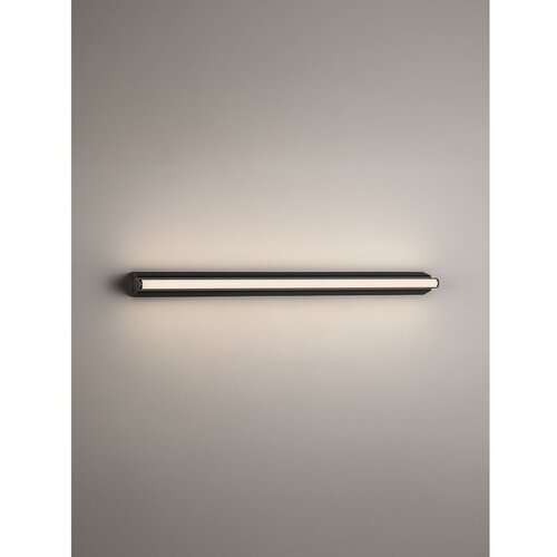 Nova Luce Mat črna aluminijasta LED stenska svetilka Endo &amp;ndash; Slike