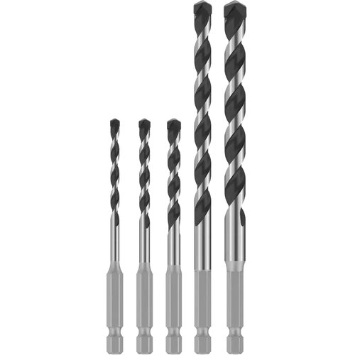 Bosch Set svrdla set svrdla PRO HEX-5, 4 x 100, 5 x 100, 6 x 100, 8 x 150, 10 x 150 mm, 5 kom. Slike