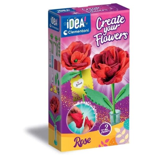 Clementoni Kreativni set Napravi cvijet Ruža Slike
