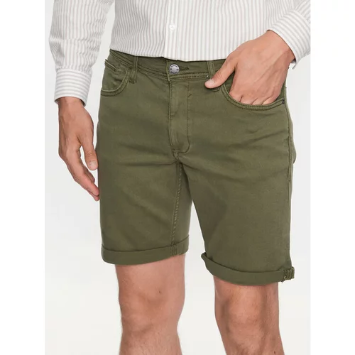 Blend Kratke hlače iz tkanine 20713333 Zelena Regular Fit