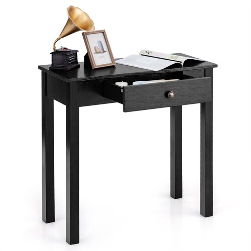 Costway Lesena konzola z predalom Miza za hodnik, (5000306801) Slike