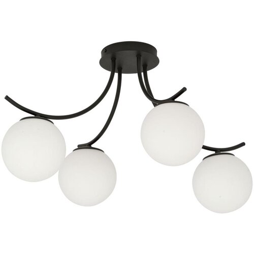  plafonski luster boston 4xE14/10W/230V crna Cene
