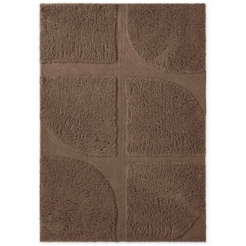 Ted Baker Rjava ročno tkana preproga 120x180 cm Lambeth Jasper &ndash; Cene