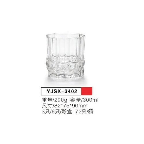 Staklena casa 300ml 6/1 YJSK-3402 Slike