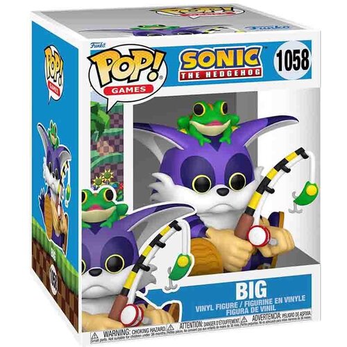 Funko figura pop! sonic - big the cat with froggy Cene