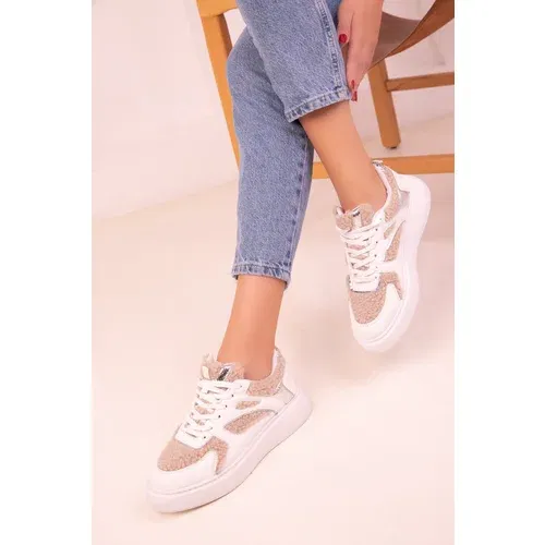 Soho Women's White Sneakers 18472