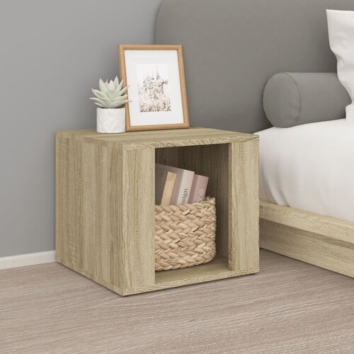 vidaXL Nočna mizica sonoma hrast 41x40x36 cm inženirski les Cene