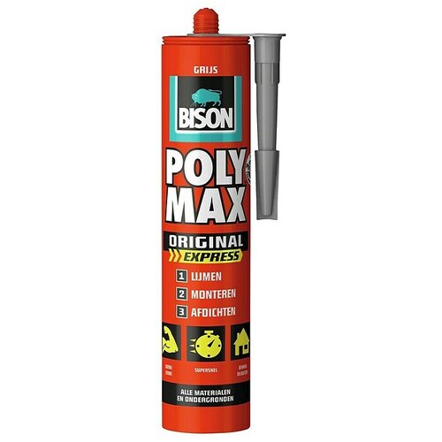 Bison Specijalno brtvilo Poly Max Express sivi 425 g Slike