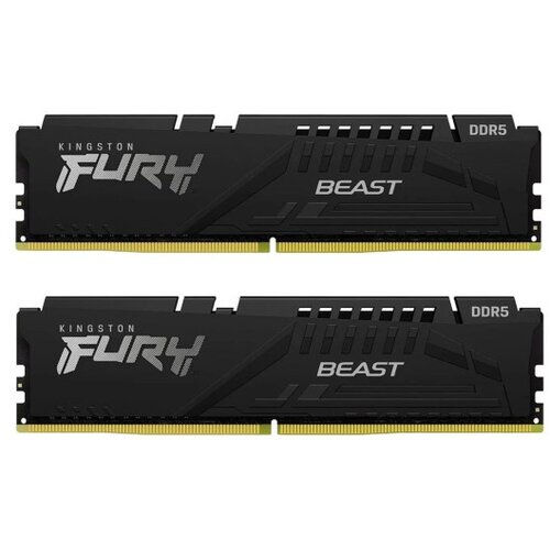  RAM DIMM DDR5 32GB (2x16GB) 6000MT/s Kingston Fury Beast Expo KF560C36BBE2K2-32 Cene
