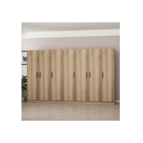 Hanah home Ormar Kale-7633, 315x210x52 cm, Smeđa Cene