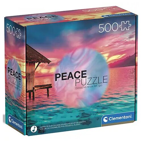 Clementoni Peace Puzzle: Živi za danas puzzle od 500 komada - Cene
