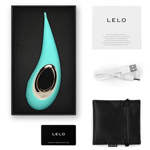 Lelo Dot Clitoral Stimulator Aqua Slike