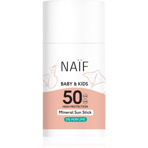 Naif Baby &amp;amp; Kids Mineral Sun Stick paličica za sončenje SPF 50 36 g Slike