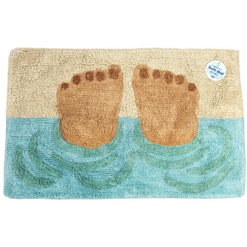 Rex London Kupaonska prostirka 50x80 cm Bathing Feet – Cijene