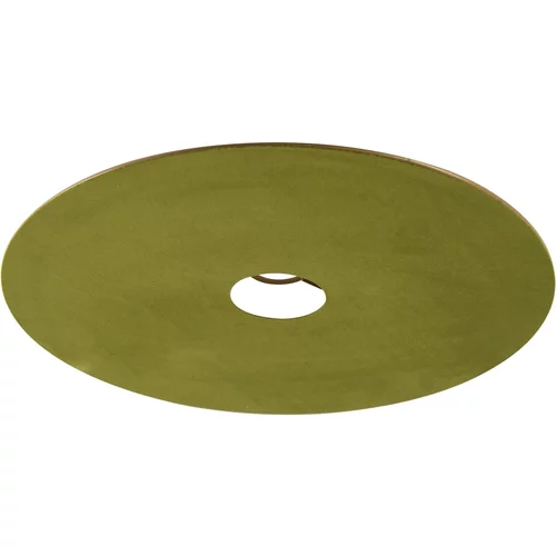 QAZQA Žametni ravno senčnik zelen z zlatom 45 cm