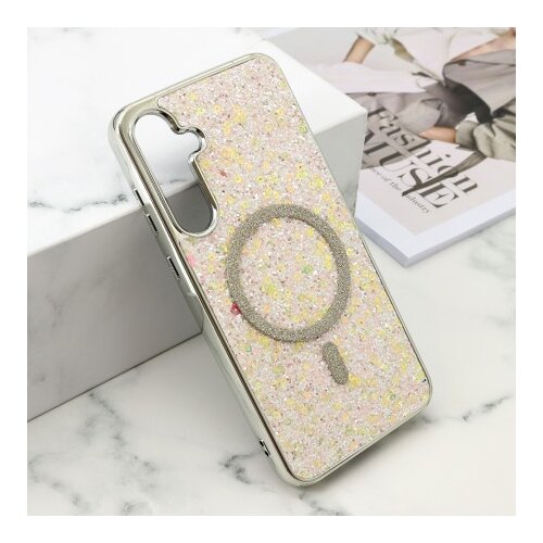  Futrole glam glow magsafe za samsung a556b galaxy a55 5g zlatna ( F121222 ) Cene