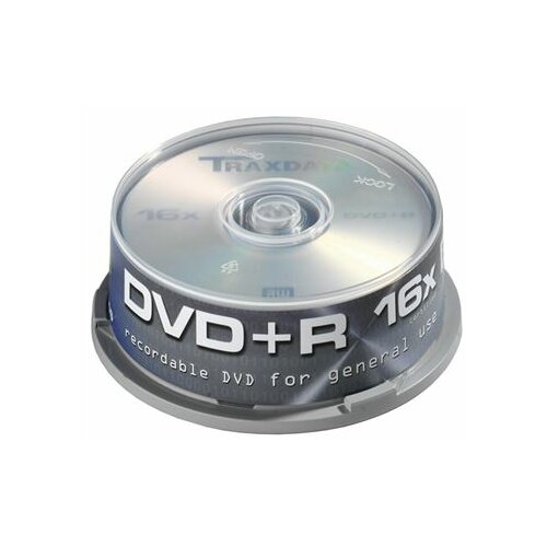 Traxdata MED DVD TRX DVD+R 4.7GB C25 Cene