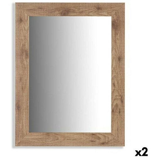  Zidno ogledalo 77609 Smeđa 66 x 85 x 2 cm 64 5 x 84 5 x 1 5 cm Pravokutno (2 kom.) Cijene