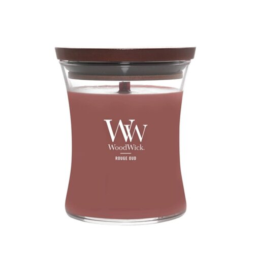 WoodWick Large Hourglass Candle Rouge Oud Universal Cene