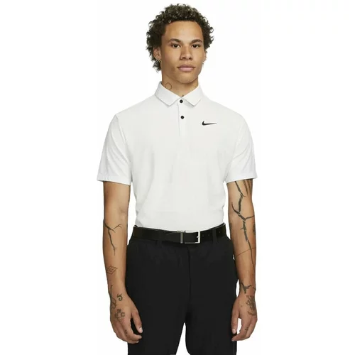 Nike Dri-Fit ADV Tour Mens Polo Shirt Camo White/White/Black M