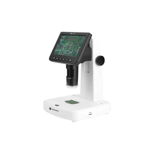 Toolcraft TO-9076404 LCD digitalni mikroskop s polarizatorom 300 x reflektirano svjetlo, iluminirano svjetlo Cijene