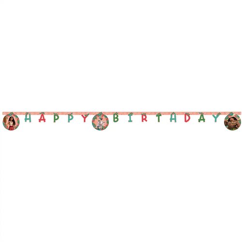 Procos Disney+Princeske Vaiana 2 rojstnodnevni Happy Birthday party transparent 200cm Cene