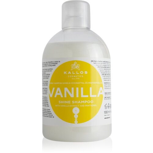 Kallos KJMN Professional Vanilla svjetlucavi &amp;scaron;ampon za suhu kosu 1000 ml Slike