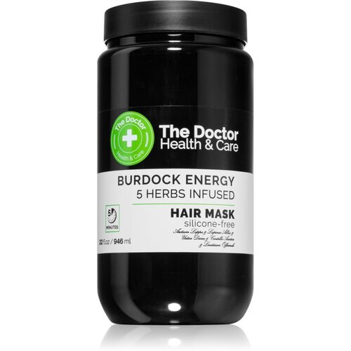 The Doctor Burdock Energy 5 Herbs Infused maska za okrepitev las za lase 946 ml Slike
