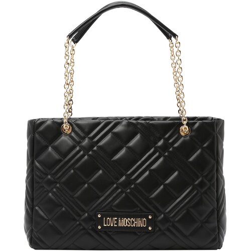 Love Moschino Torba za čez ramo zlata / črna Cene