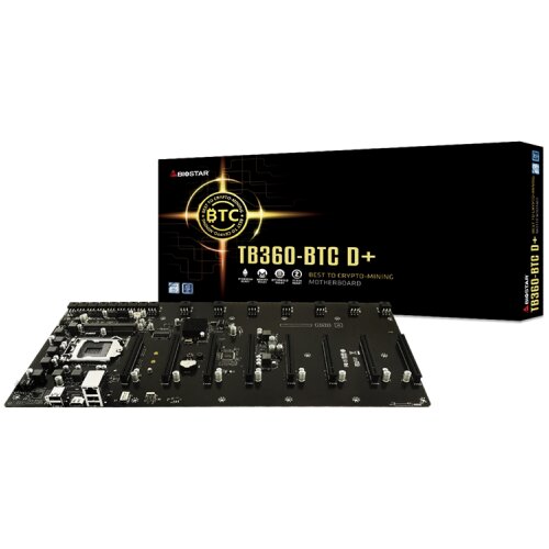 BIOSTAR MICROTECH NETHERLANS BV MB BIOSTAR TB360-BTC D+, Intel B360, Socket 1151, GbE Slike