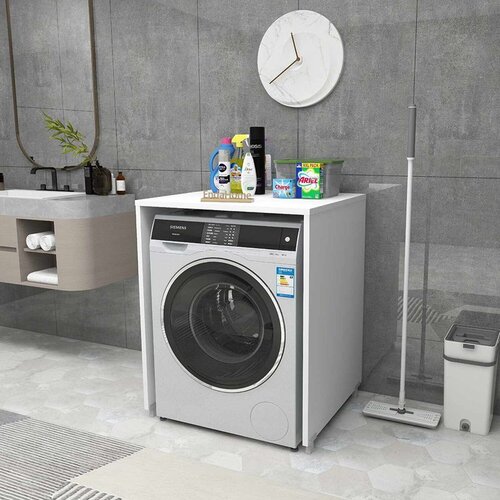 Hanah home ormarić za ve&amp;scaron; ma&amp;scaron;inu, 65 cm, beli Slike