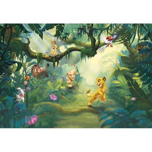 Komar Disney Edition 4 Foto tapeta Lion King Jungle (8 -dij., &amp;Scaron; x V: 368 x 254 cm, Papir) Slike