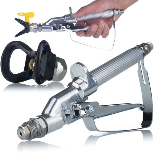 Rosfix Ultraspray PMLRUS01 Linična Barvna Pi&scaron;tola From Za&scaron;čito | 250 Bar, 1/4" Navoj, Vgrajen Prstni Filter, Za Airless Repair, (5000212348) Cene