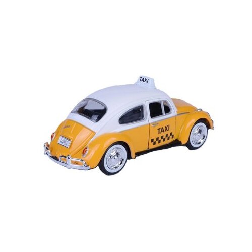 Motor Max metalni auto 1:24 1966 volkswagen classic beetle taxi ( 25/79577 ) Cene