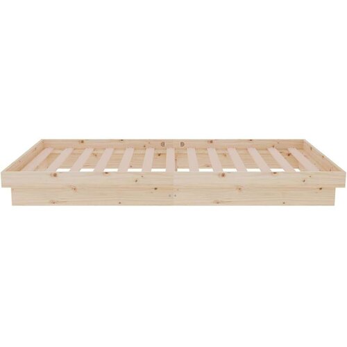  Okvir za krevet od masivnog drva 90 x 190 cm jednokrevetni Slike