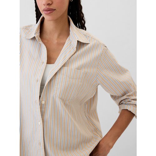 GAP Striped Oversize Shirt Poplin Big Shirt - Women's Cijene