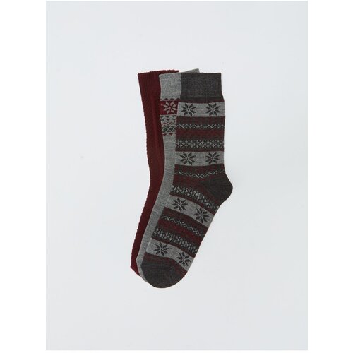 LC Waikiki Patterned Men's Socks 3-Piece Slike