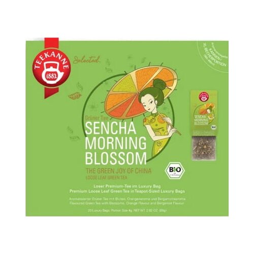 Teekanne Bio Luxury Bag Sencha Morning Blossom Cene