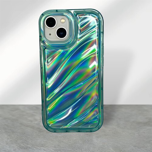  futrola sedef waves za iphone 15 pro max (6.7) mint Slike