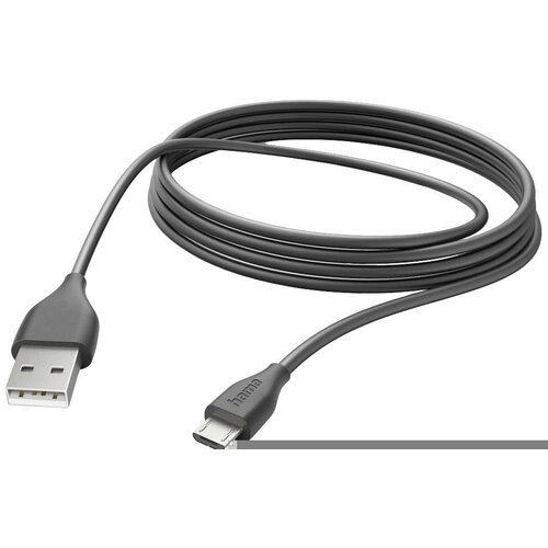 Hama USB polnilni kabel USB 2.0 USB-A vtič\, USB-mikro-B vtič 3.00 m črna 00201588, (20614416) Cene