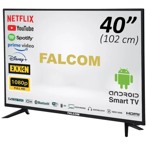 Falcom Smart LED TV@Android 40", FullHD,...