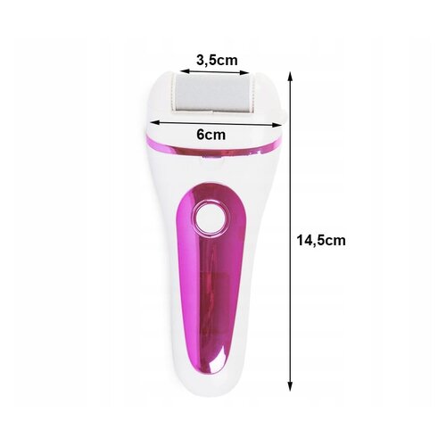  Aku. LCD električna pila za noge pedikuro LED USB Slike