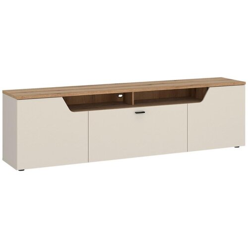 Premium Living Tv-element Cut Out, Hrast/ka&amp;scaron;mir Slike