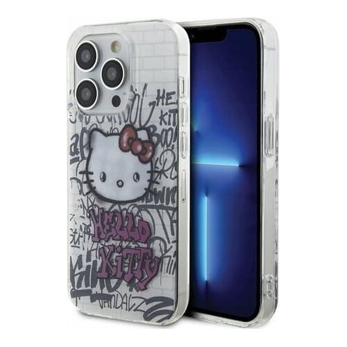 Hello Kitty HARDCASE OVITEK ZA IPHONE 14 PRO 6.1 KITTEN DESIGN GRAFFITI, (5000345359) Slike